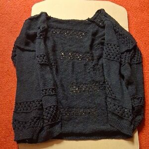 Elegant Black Women's Sweater